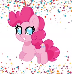 Size: 1748x1798 | Tagged: safe, artist:cinematic-fawn, imported from derpibooru, pinkie pie, earth pony, pony, chibi, solo