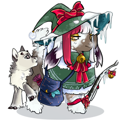 Size: 600x600 | Tagged: safe, artist:jeshh, imported from derpibooru, oc, oc only, oc:winter witch, goat, shadow, simple background, transparent background