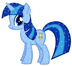 Size: 489x445 | Tagged: safe, imported from derpibooru, minuette, crystal pony, pony, unicorn, alternate hairstyle, alternate tailstyle, female, horn, hourglass, mare, minuette vs tardiness, not twilight sparkle, simple background, smiling, solo, sparkles, transparent background