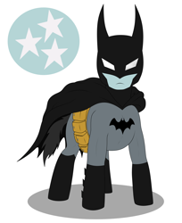 Size: 2160x2650 | Tagged: safe, artist:metal-jacket444, imported from derpibooru, bruce mane, earth pony, pony, batman, clothes, cutie mark, dc comics, ponified, simple background, solo, white background