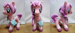 Size: 11520x5120 | Tagged: safe, imported from derpibooru, sunny starscout, earth pony, pony, commission, g5, photo, plushie