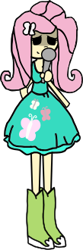 Size: 109x330 | Tagged: safe, artist:wonderwolf51, imported from derpibooru, fluttershy, human, equestria girls, .svg available, flutterchan, friday night funkin', humanized, mod, simple background, solo, svg, transparent background, vector