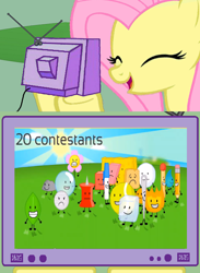 Size: 822x1125 | Tagged: safe, imported from derpibooru, fluttershy, pegasus, pony, 2 panel comic, ball, battle for dream island, block, blocky (battle for dream island), bubble, bubble (battle for dream island), coin, coiny (battle for dream island), comic, eraser, eraser (battle for dream island), exploitable meme, female, fire, firey (battle for dream island), flower, flower (battle for dream island), golf ball, golf ball (battle for dream island), ice, ice cube, ice cube (battle for dream island), leaf, leafy (battle for dream island), male, mare, match, match (battle for dream island), meme, needle, needle (battle for dream island), obligatory pony, pen, pen (battle for dream island), pencil, pencil (battle for dream island), pin, pin (battle for dream island), rock, rocky (battle for dream island), snow, snowball, snowball (battle for dream island), sponge, spongy (battle for dream island), teardrop, teardrop (battle for dream island), tennis ball, tennis ball (battle for dream island), tv meme, wood, woody (battle for dream island)