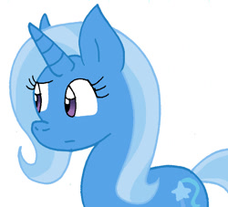 Size: 714x649 | Tagged: safe, artist:cmara, imported from derpibooru, trixie, pony, unicorn, simple background, solo, white background