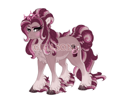 Size: 2900x2300 | Tagged: safe, artist:gigason, imported from derpibooru, oc, oc:diamond fruitcake, earth pony, pony, female, jewelry, mare, obtrusive watermark, simple background, solo, tiara, transparent background, watermark