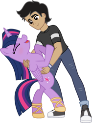 Size: 443x590 | Tagged: safe, imported from derpibooru, twilight sparkle, alicorn, human, pony, dancing, sandals, twilight sparkle (alicorn)