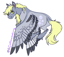 Size: 1388x1250 | Tagged: safe, artist:caffeinatedcarny, imported from derpibooru, derpy hooves, pegasus, pony, butt, female, flying, mare, markings, plot, simple background, solo, transparent background, unshorn fetlocks