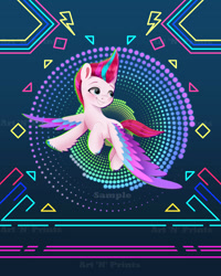 Size: 1506x1885 | Tagged: safe, artist:darksly, imported from derpibooru, zipp storm, pegasus, pony, adorazipp, blushing, colored wings, cute, eyebrows, female, flying, g5, grin, mare, multicolored wings, smiling, solo, spread wings, unshorn fetlocks, wings