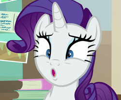 Size: 871x720 | Tagged: safe, imported from derpibooru, screencap, rarity, unicorn, friendship university, cropped, solo