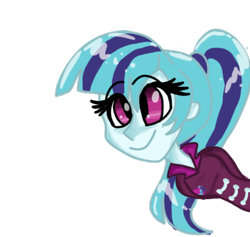 Size: 524x496 | Tagged: safe, artist:peanutbuttersqaures, imported from derpibooru, sonata dusk, human, equestria girls, 2015, female, old art, simple background, solo, transparent background