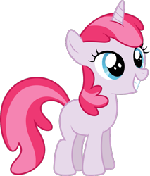 Size: 811x950 | Tagged: safe, artist:starryshineviolet, imported from derpibooru, pony, unicorn, female, filly, foal, g4, looking up, simple background, smiling, so soft, solo, toy, transparent background, vector