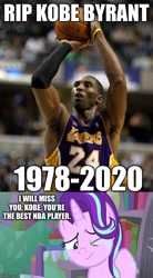 Size: 500x907 | Tagged: safe, imported from twibooru, starlight glimmer, image, kobe bryant, meme, needs more jpeg