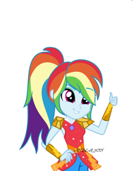 Size: 3632x4632 | Tagged: safe, artist:andypaint, imported from derpibooru, rainbow dash, human, equestria girls, crystal guardian, simple background, solo, transparent background