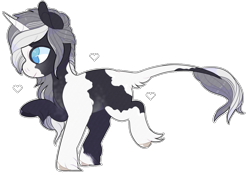 Size: 1000x700 | Tagged: safe, artist:tookiut, imported from derpibooru, oc, oc only, pony, unicorn, horn, leonine tail, raised hoof, simple background, smiling, solo, tail, transparent background, unicorn oc