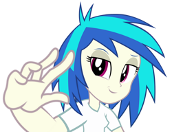 Size: 1024x788 | Tagged: safe, artist:viperbrony454, imported from derpibooru, dj pon-3, vinyl scratch, human, equestria girls, female, simple background, solo, transparent background, vector