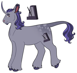 Size: 1280x1220 | Tagged: safe, artist:s0ftserve, imported from derpibooru, oc, oc:metronome, pony, unicorn, magical lesbian spawn, male, offspring, parent:octavia melody, parent:vinyl scratch, parents:scratchtavia, simple background, solo, stallion, transparent background