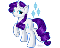 Size: 1024x820 | Tagged: safe, artist:violyre, imported from derpibooru, rarity, pony, unicorn, butt, cutie mark, female, looking at you, mare, plot, raised eyebrow, simple background, smiling, solo, transparent background