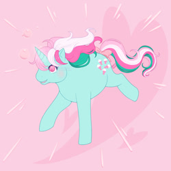 Size: 894x894 | Tagged: safe, artist:reachfarhigh, imported from derpibooru, fizzy, unicorn, female, g1, mare