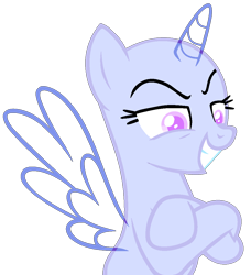 Size: 951x1041 | Tagged: safe, artist:lilith1light, imported from derpibooru, oc, oc only, alicorn, pony, alicorn oc, base, crossed arms, dreamworks face, eyelashes, female, horn, mare, simple background, smiling, smirk, solo, transparent background, wings