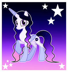 Size: 1280x1349 | Tagged: safe, artist:cindystarlight, imported from derpibooru, oc, oc:night light star, alicorn, pony, alicorn oc, base used, female, horn, mare, race swap, solo, wings