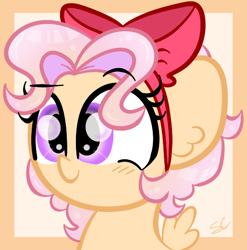 Size: 514x521 | Tagged: safe, artist:sugarcloud12, imported from derpibooru, oc, pegasus, pony, female, filly, foal, solo