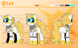 Size: 4000x2480 | Tagged: safe, artist:dormin-dim, imported from derpibooru, oc, oc only, pony, robot, robot pony, reference sheet, solo