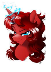 Size: 2480x3507 | Tagged: safe, artist:dormin-dim, imported from derpibooru, oc, oc only, pony, unicorn, magic, simple background, solo, transparent background