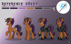 Size: 4000x2480 | Tagged: safe, artist:dormin-dim, imported from derpibooru, oc, oc only, pony, unicorn, reference sheet, solo