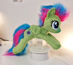 Size: 1584x1428 | Tagged: safe, artist:epicrainbowcrafts, imported from derpibooru, pegasus, pony, commission, female, g5, luminous dazzle, mare, plushie