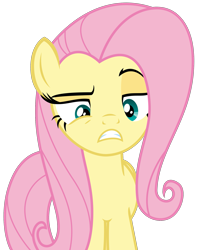 Size: 1619x2034 | Tagged: safe, artist:sketchmcreations, imported from derpibooru, fluttershy, pegasus, pony, flutter brutter, female, frown, mare, raised eyebrow, simple background, solo, transparent background, unamused, vector