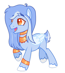 Size: 2136x2400 | Tagged: safe, artist:thatonefluffs, imported from derpibooru, oc, oc only, oc:aura shine, pegasus, pony, base used, commission, deer tail, eyebrows, eyebrows visible through hair, jewelry, long hair, looking sideways, male, shaded eyes, simple background, solo, stallion, stallion oc, tail, transparent background, unshorn fetlocks, watermark