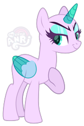 Size: 1480x2200 | Tagged: safe, artist:emperor-anri, imported from derpibooru, oc, oc only, alicorn, pony, alicorn oc, base, bedroom eyes, eyelashes, female, hoof on chest, horn, mare, raised hoof, simple background, smiling, smirk, solo, transparent background, wings