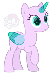 Size: 1487x2100 | Tagged: safe, artist:emperor-anri, imported from derpibooru, oc, oc only, alicorn, pony, alicorn oc, base, eyelashes, female, horn, mare, raised hoof, simple background, smiling, solo, transparent background, wings