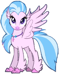 Size: 268x331 | Tagged: safe, edit, edited screencap, imported from derpibooru, screencap, silverstream, classical hippogriff, hippogriff, pony, uprooted, background removed, cute, diastreamies, female, looking at you, mare, pink skin, png, simple background, solo, spread wings, standing, transparent background, wings