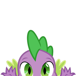 Size: 10000x10000 | Tagged: safe, artist:ponygamer2020, imported from derpibooru, part of a set, spike, dragon, absurd resolution, cute, hand, looking at you, male, peekaboo, peeking, simple background, solo, soon, spikabetes, transparent background, vector