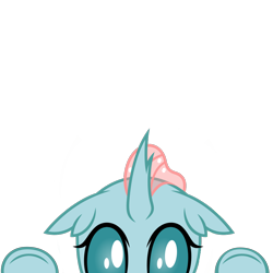 Size: 10000x10000 | Tagged: safe, artist:ponygamer2020, imported from derpibooru, part of a set, ocellus, changedling, changeling, absurd resolution, cute, diaocelles, female, looking at you, peekaboo, peeking, simple background, solo, soon, transparent background, underhoof, vector