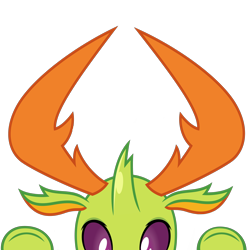 Size: 10000x10000 | Tagged: safe, artist:ponygamer2020, imported from derpibooru, part of a set, thorax, changedling, changeling, absurd resolution, cute, king thorax, looking at you, male, peekaboo, peeking, simple background, solo, soon, thorabetes, transparent background, underhoof, vector