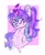 Size: 800x982 | Tagged: safe, artist:cactiflowers, imported from derpibooru, oc, oc:shimmering splendor, kirin, bust, female, glasses, mare, solo