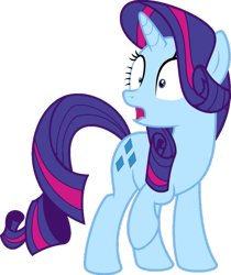 Size: 819x976 | Tagged: safe, artist:foxyfell1337, imported from derpibooru, sparkler (g1), pony, unicorn, g1, g1 to g4, g4, generation leap, open mouth, simple background, solo, transparent background