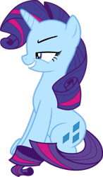 Size: 683x1171 | Tagged: safe, artist:foxyfell1337, imported from derpibooru, sparkler (g1), pony, unicorn, g1, g1 to g4, g4, generation leap, grin, simple background, smiling, solo, transparent background