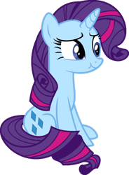 Size: 768x1041 | Tagged: safe, artist:foxyfell1337, imported from derpibooru, sparkler (g1), pony, unicorn, :t, g1, g1 to g4, g4, generation leap, scrunchy face, simple background, solo, transparent background