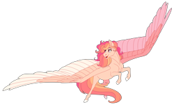 Size: 4050x2500 | Tagged: safe, artist:uunicornicc, imported from derpibooru, oc, oc only, unnamed oc, pegasus, pony, eyebrows, female, high res, impossibly large wings, large wings, looking back, mare, open mouth, open smile, pegasus oc, simple background, smiling, solo, spread wings, transparent background, wings