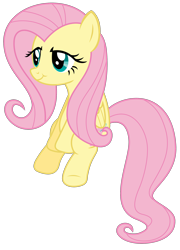 Size: 1766x2450 | Tagged: safe, artist:sketchmcreations, imported from derpibooru, fluttershy, pegasus, pony, a bird in the hoof, season 1, female, mare, simple background, sitting, smiling, solo, transparent background, vector