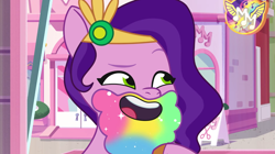 Size: 3300x1849 | Tagged: safe, imported from derpibooru, screencap, pipp petals, pegasus, pony, spoiler:g5, spoiler:my little pony: tell your tale, spoiler:tyts01e28, beard, facial hair, g5, my little pony: tell your tale, pippsqueaks forever, solo