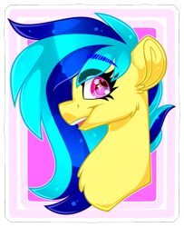 Size: 1046x1286 | Tagged: safe, artist:missbramblemele, imported from derpibooru, oc, oc:koa, earth pony, pony, bust, female, mare, portrait, solo