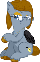 Size: 1920x2944 | Tagged: safe, artist:alexdti, imported from derpibooru, oc, oc:present perfect, pegasus, pony, colored wings, female, mare, simple background, solo, transparent background, wings