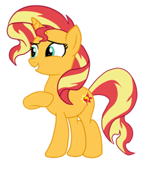 Size: 865x924 | Tagged: safe, artist:gmaplay, imported from derpibooru, sunset shimmer, pony, unicorn, equestria girls, equestria girls series, spring breakdown, spoiler:eqg series (season 2), female, mare, simple background, smiling, solo, sunset shimmer day, transparent background