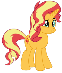 Size: 1400x1653 | Tagged: safe, artist:gmaplay, imported from derpibooru, sunset shimmer, pony, unicorn, equestria girls, female, mare, simple background, solo, sunset shimmer day, transparent background