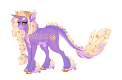 Size: 3500x2300 | Tagged: safe, artist:gigason, imported from derpibooru, oc, oc:gold grain, pony, unicorn, cloven hooves, female, mare, obtrusive watermark, simple background, solo, transparent background, watermark