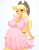 Size: 1009x1280 | Tagged: safe, artist:xjenn9, imported from derpibooru, applejack, anthro, earth pony, blushing, breasts, busty applejack, cleavage, clothes, dress, female, one eye closed, preggo jack, pregnant, smiling, solo